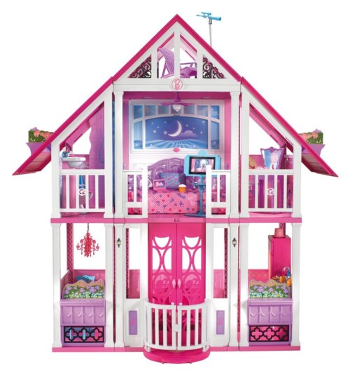 the best barbie house